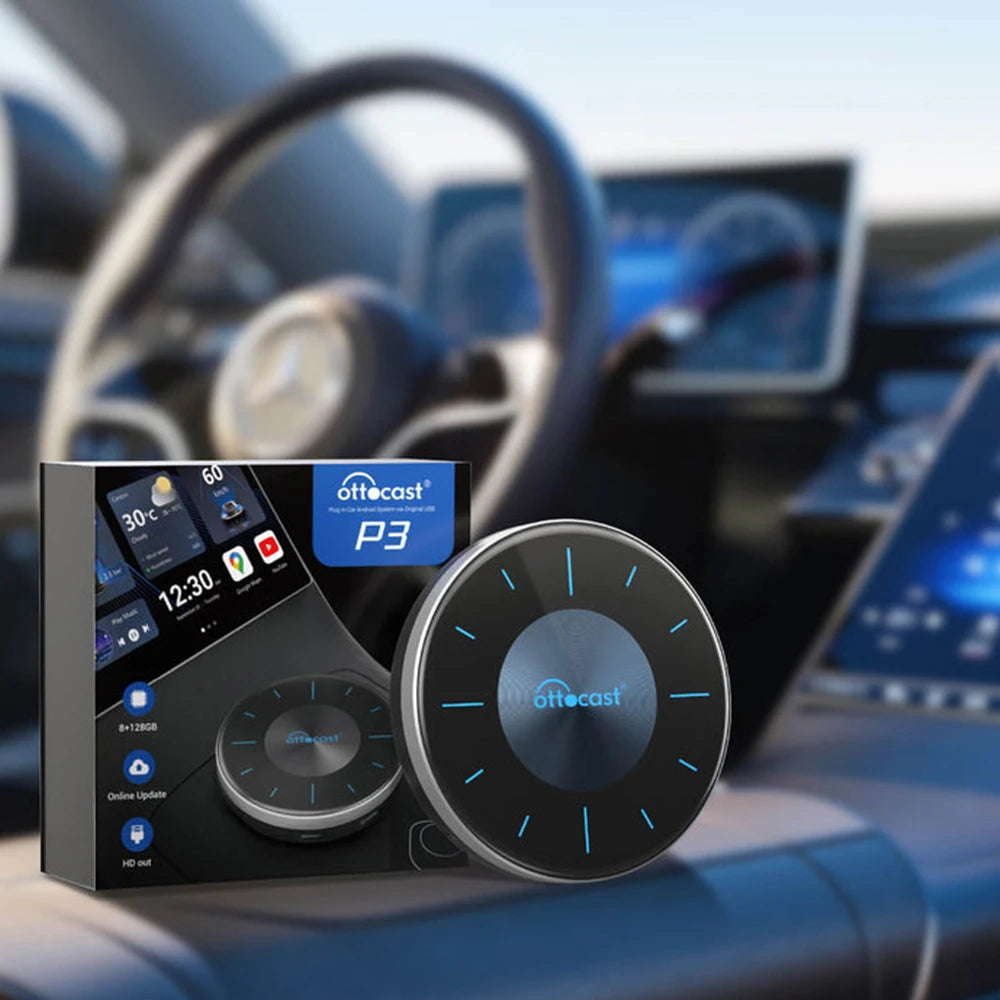 Android AI Box for Youtube Netflix Wireless CarPlay