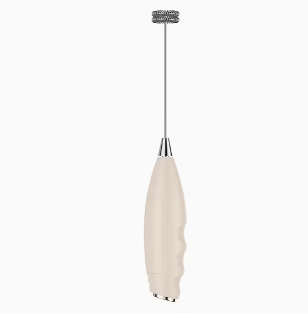 Electric Handheld Egg Beater, Mini Cream Whisk for Baking, Outdoor Food Mixer, Multifunctional Stirring Head, Kitchen Essential, Portable and Convenient