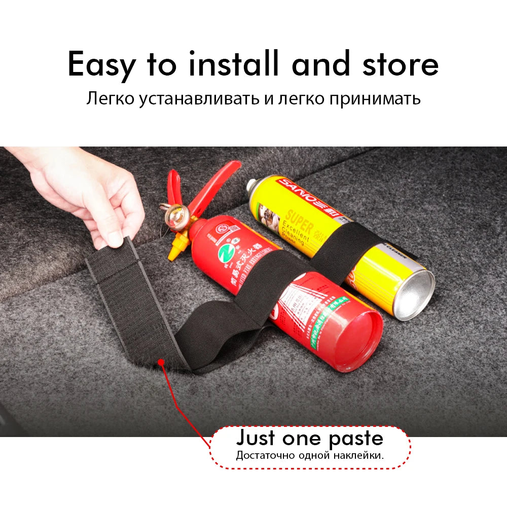 Car Trunk Organizer Black Magic Tapes