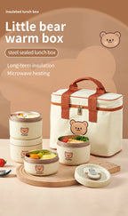 Insulated Stainless Steel Bento Lunch Box