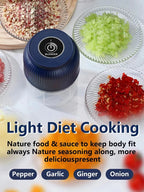 250ml cordless electric food chopper image 7 | The All Express