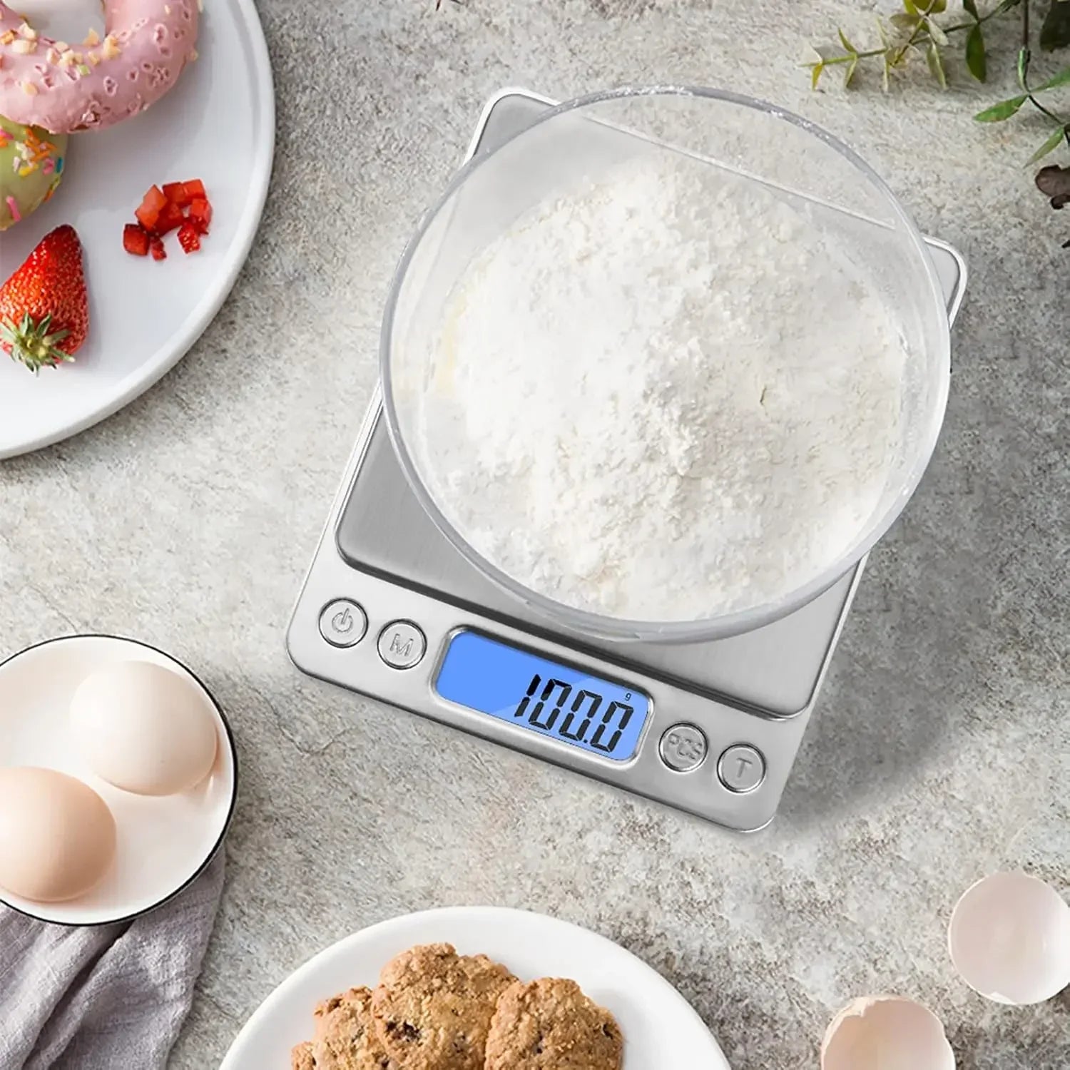 0.01g Digital Kitchen Scale Jewelry Smart Precision LCD Electronic Pocket Portable Food Scales Gram Weight Balance