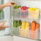 Refrigerator food storage organizer box image 2 | The All Express