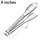 304 Stainless Steel Kitchen Tongs