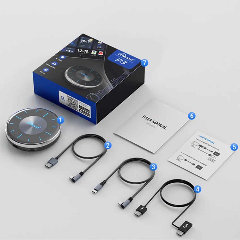 Android AI Box for Youtube Netflix Wireless CarPlay