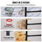 Stainless steel wet and dry shop vacuum image 3 | The All Express