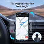 Auto-locking car air vent phone holder image 5 | The All Express