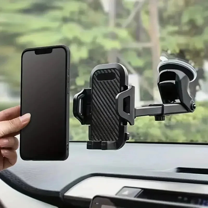 360° Rotatable Stable Car Phone Bracket Universal Windshield Suction Cup Air Vent Mount Car Phone Holder Stand for Mobile Phones
