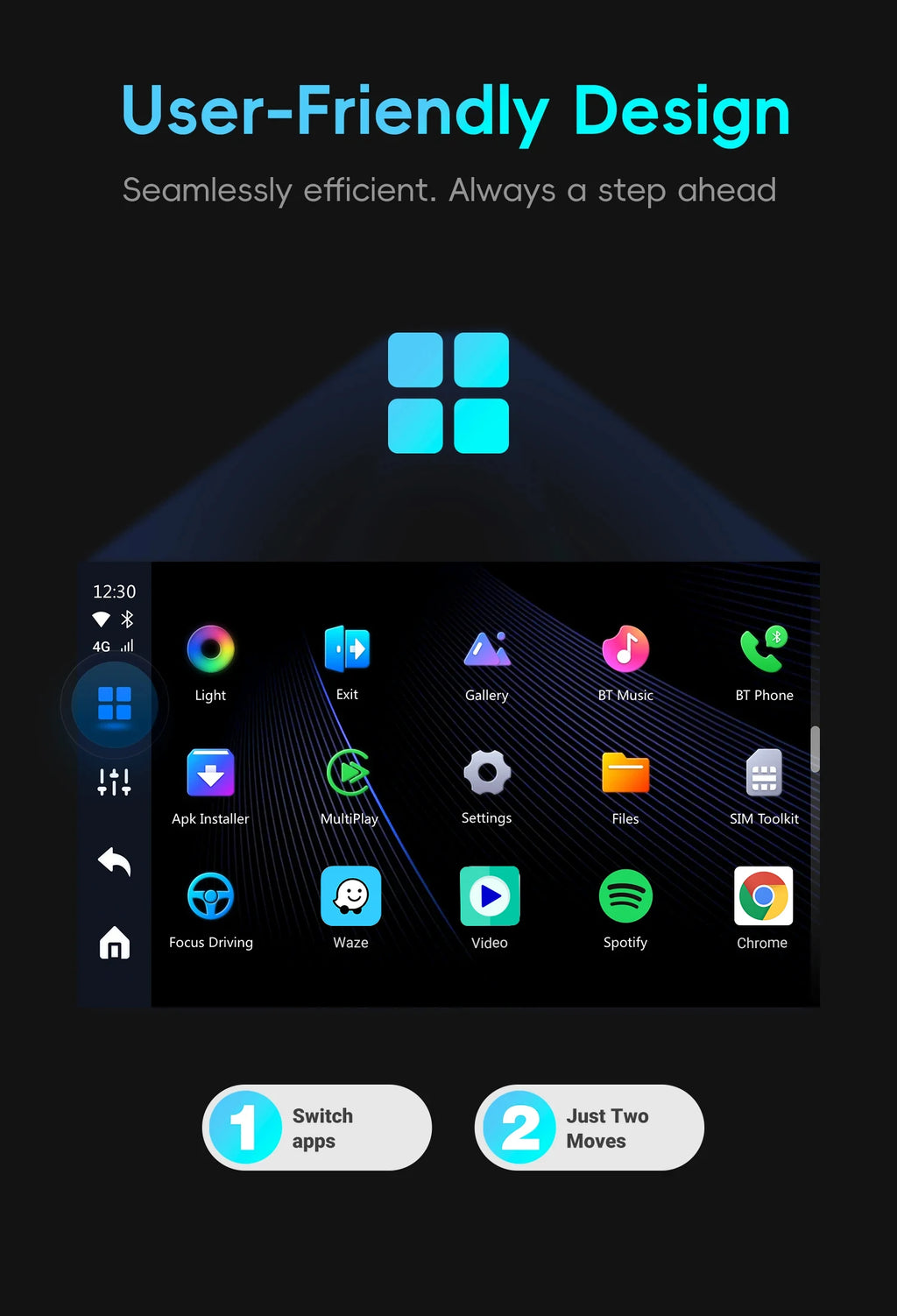 Android AI Box for Youtube Netflix Wireless CarPlay