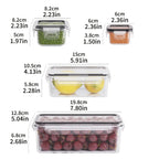 8-piece airtight food storage container set image 3 | The All Express