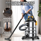 Stainless steel wet and dry shop vacuum image 4 | The All Express