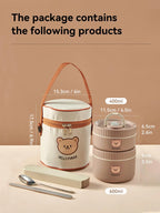 Insulated Stainless Steel Bento Lunch Box