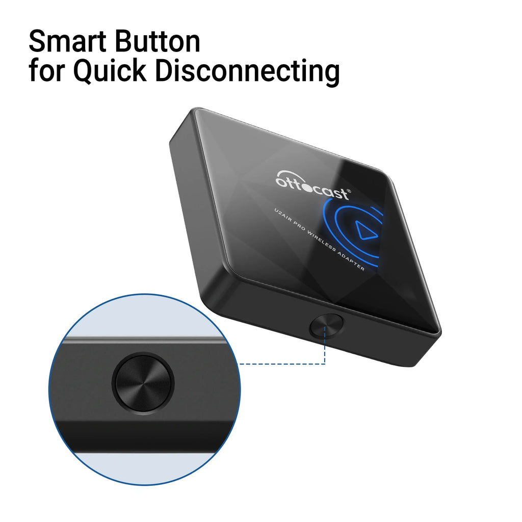Air PRO Wired To Wireless CarPlay Adapter USB Dongle Smart Ai Box For Car