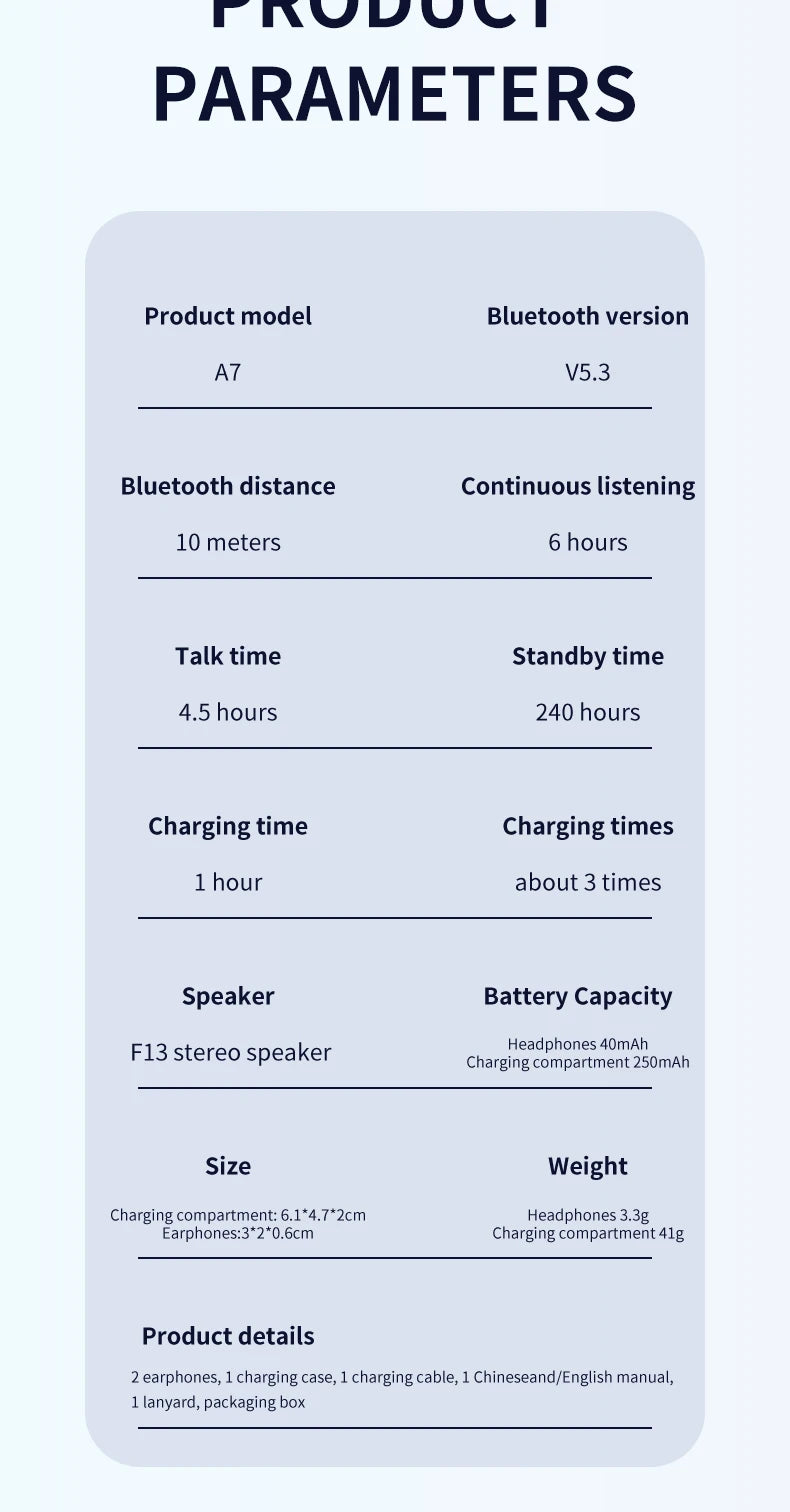 Air Pro Wireless Bluetooth Earphones TWS Headset HiFi Earbuds Noise Reduction Headphones Waterproof For IPHONE Android