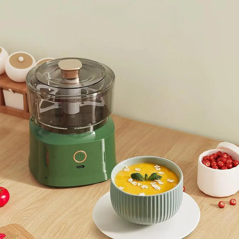 USB Rechargeable Mini Garlic Chopper Electric Food Processor Powerful Vegetable Crusher Wireless Blender For Ginger Chili Meat