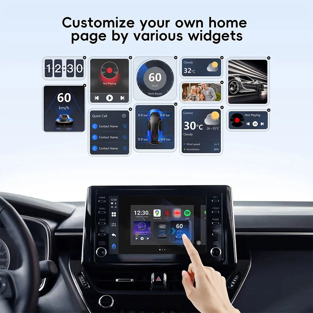 Android AI Box for Youtube Netflix Wireless CarPlay