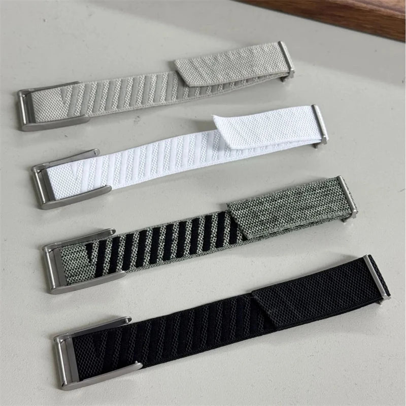 Suitable for Whoop 5.0 Soft Loop wristband strap, nylon Braided elastic Whoop5.0 Wristband Fitness Tracker Whoop Life ECG Straps