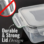 8-piece airtight food storage container set image 6 | The All Express