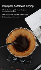 Digital coffee scale with timer image 8 | The All Express