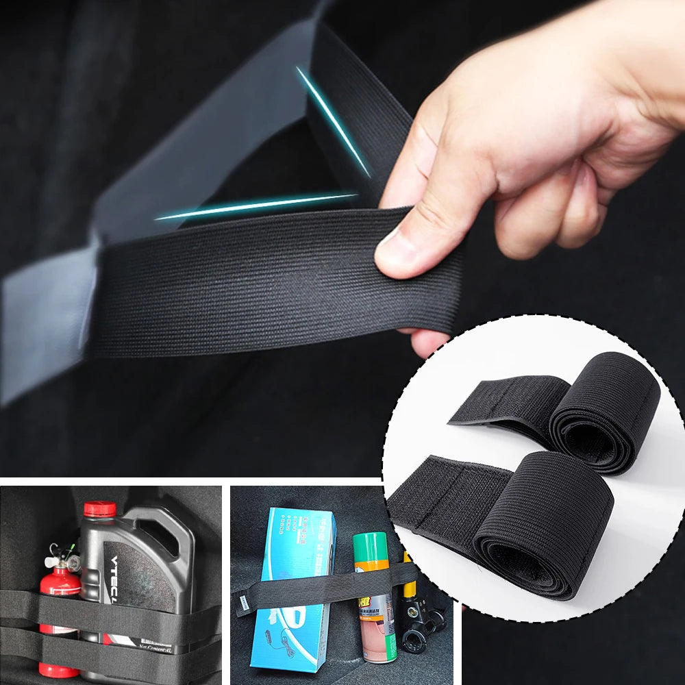 Car Trunk Organizer Black Magic Tapes
