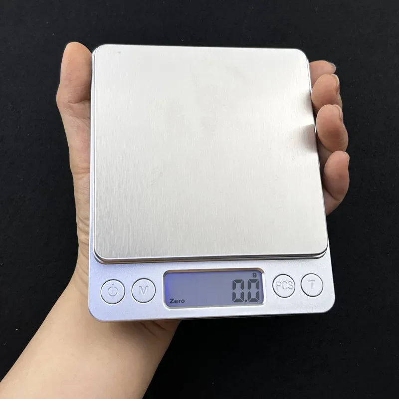 0.01g Digital Kitchen Scale Jewelry Smart Precision LCD Electronic Pocket Portable Food Scales Gram Weight Balance