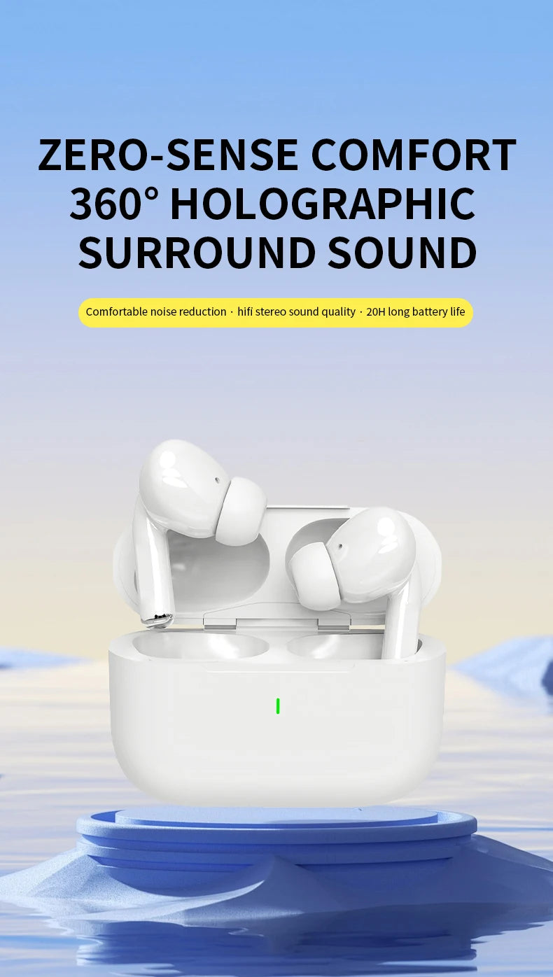 Air Pro Wireless Bluetooth Earphones TWS Headset HiFi Earbuds Noise Reduction Headphones Waterproof For IPHONE Android
