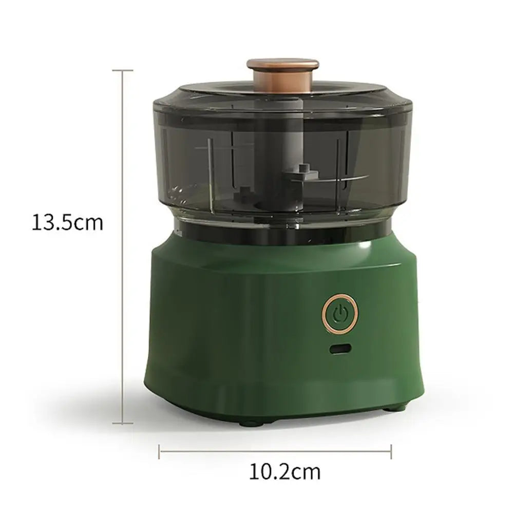 USB Rechargeable Mini Garlic Chopper Electric Food Processor Powerful Vegetable Crusher Wireless Blender For Ginger Chili Meat