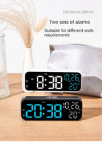 LED digital alarm clock with temperature image 9 | The All Express