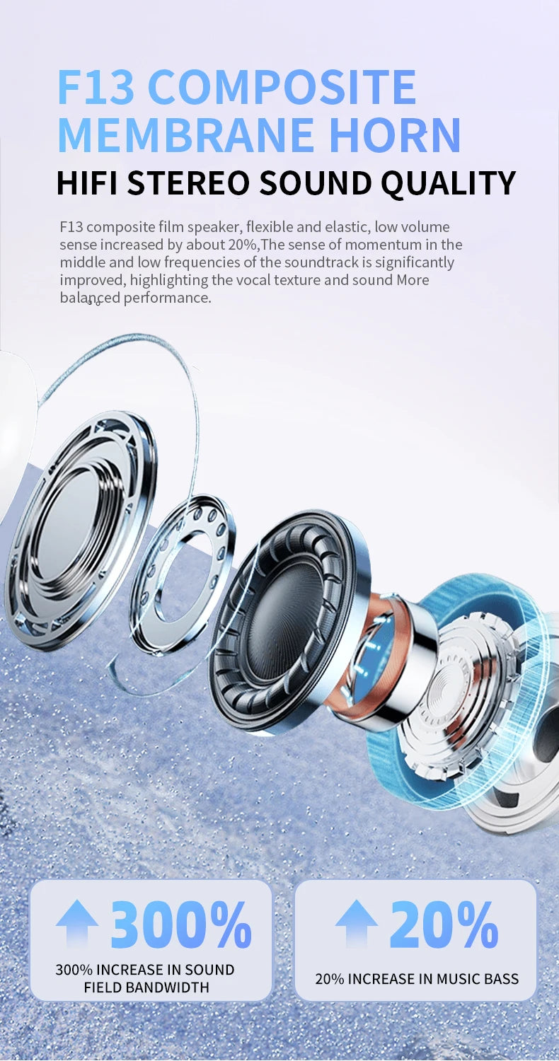 Air Pro Wireless Bluetooth Earphones TWS Headset HiFi Earbuds Noise Reduction Headphones Waterproof For IPHONE Android