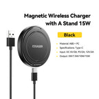 15W magnetic wireless charger with holder image 10 | The All Express