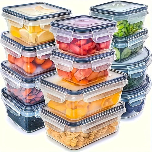 8-piece airtight food storage container set image 1 | The All Express