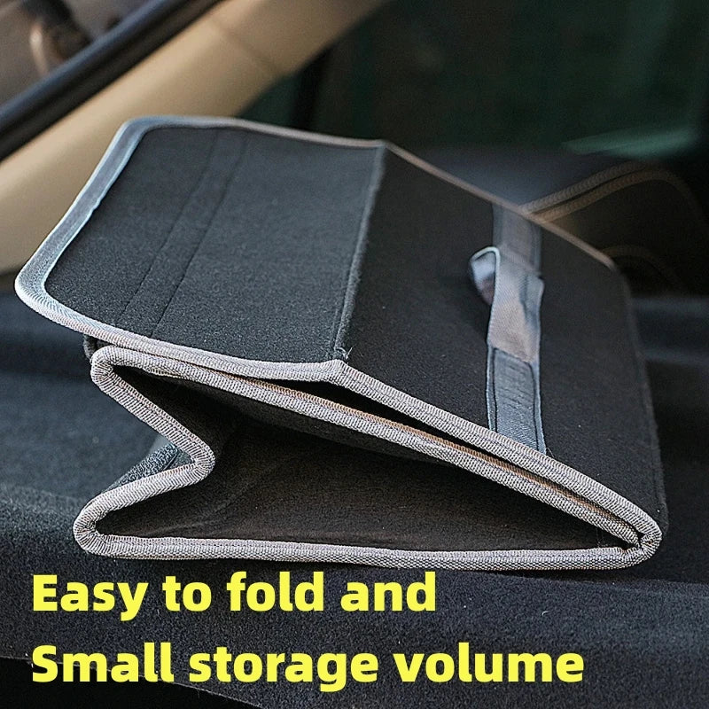 Car Trunk soft Organizer Felt Storage Box Accessories
