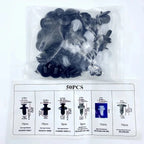 Mixed Auto Fastener Clips & Push Retainer Kit