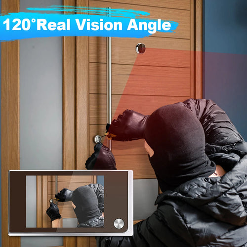 3.5 inch digital door peephole camera image 2 | The All Express