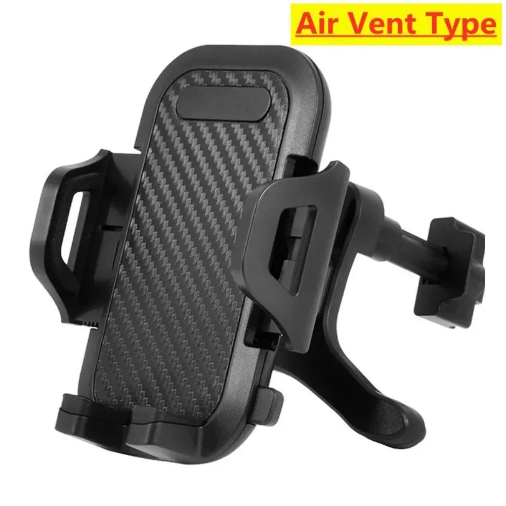 360° Rotatable Stable Car Phone Bracket Universal Windshield Suction Cup Air Vent Mount Car Phone Holder Stand for Mobile Phones