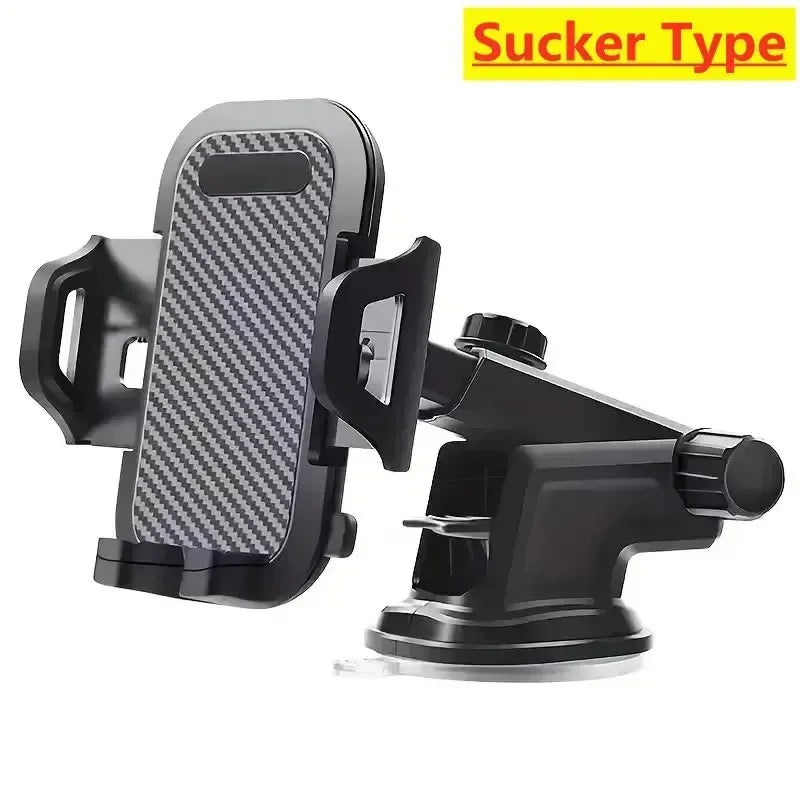 360° Rotatable Stable Car Phone Bracket Universal Windshield Suction Cup Air Vent Mount Car Phone Holder Stand for Mobile Phones