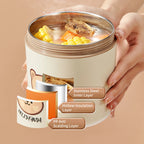 Insulated stainless steel bento lunch box image 3 | The All Express