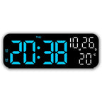 LED Digital Alarm Clock with Temperature