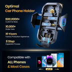 Auto-locking car air vent phone holder image 7 | The All Express
