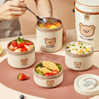 Insulated stainless steel bento lunch box image 1 | The All Express