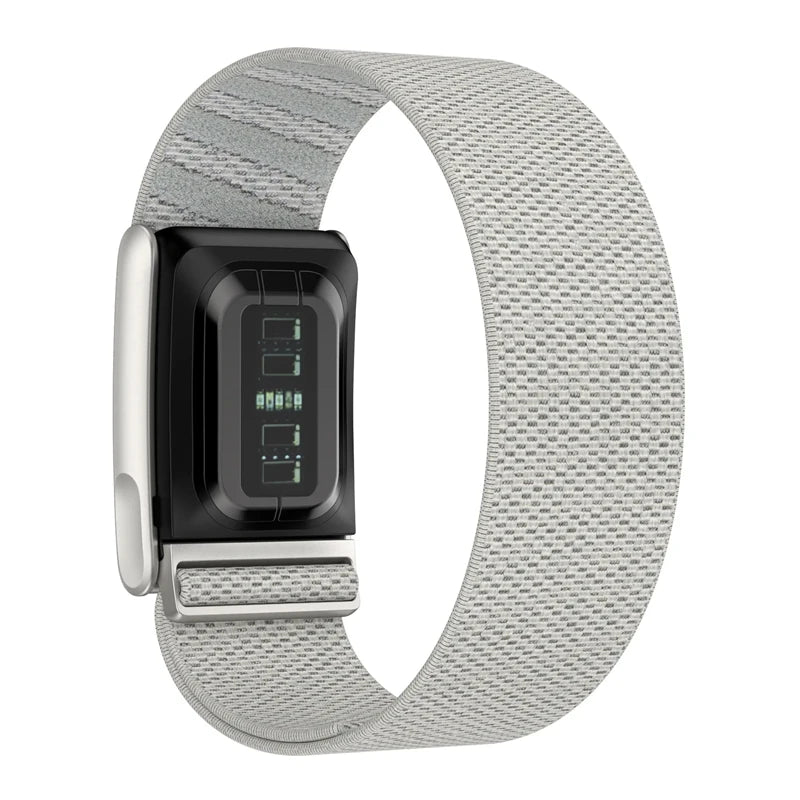 Suitable for Whoop 5.0 Soft Loop wristband strap, nylon Braided elastic Whoop5.0 Wristband Fitness Tracker Whoop Life ECG Straps