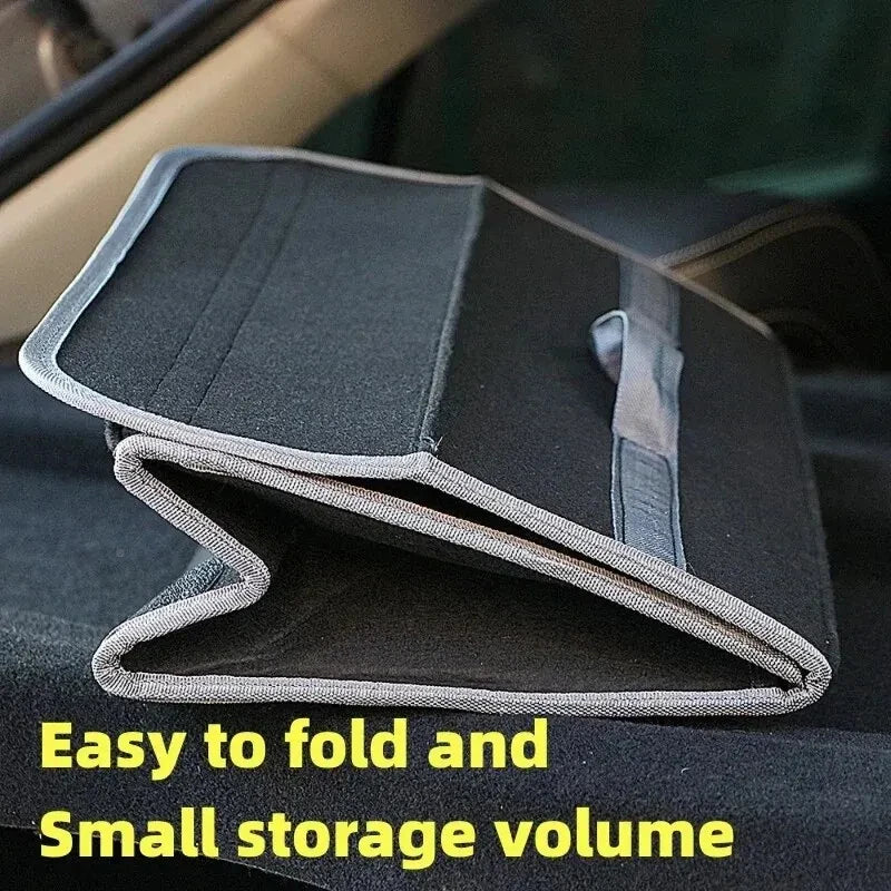 Car Trunk soft Organizer Felt Storage Box Accessories