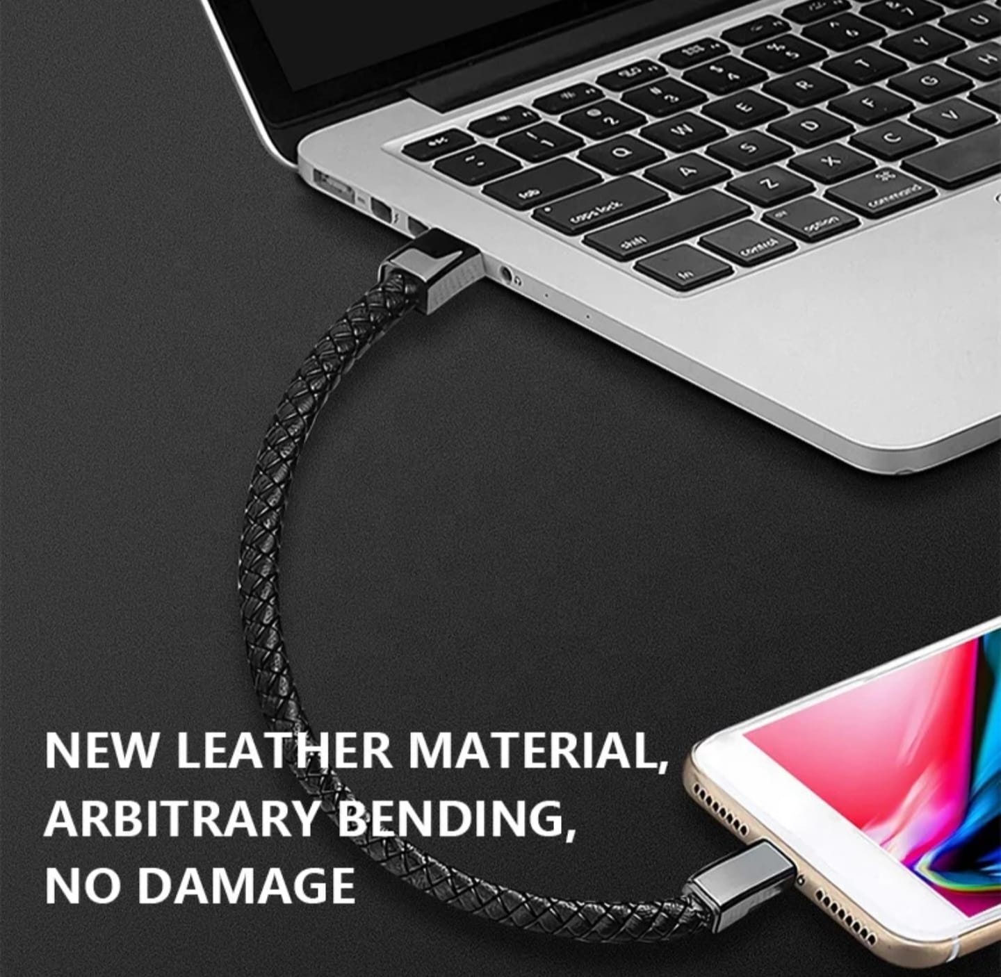 USB C to USB C Bracelet USB Cable Type C Portable Fast Charging Cord Bracelet