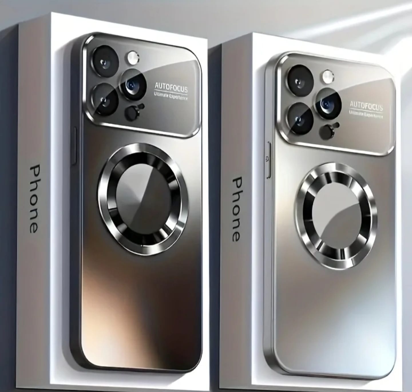 Luxury Glass Camera For Magesafe Magnetic Wireless Charge Case For iPhone 17 16 15 14 13 12 11 Pro Max Air Plus Shockproof Cover