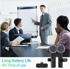 Set of 2 wireless lapel microphones image 2 | The All Express
