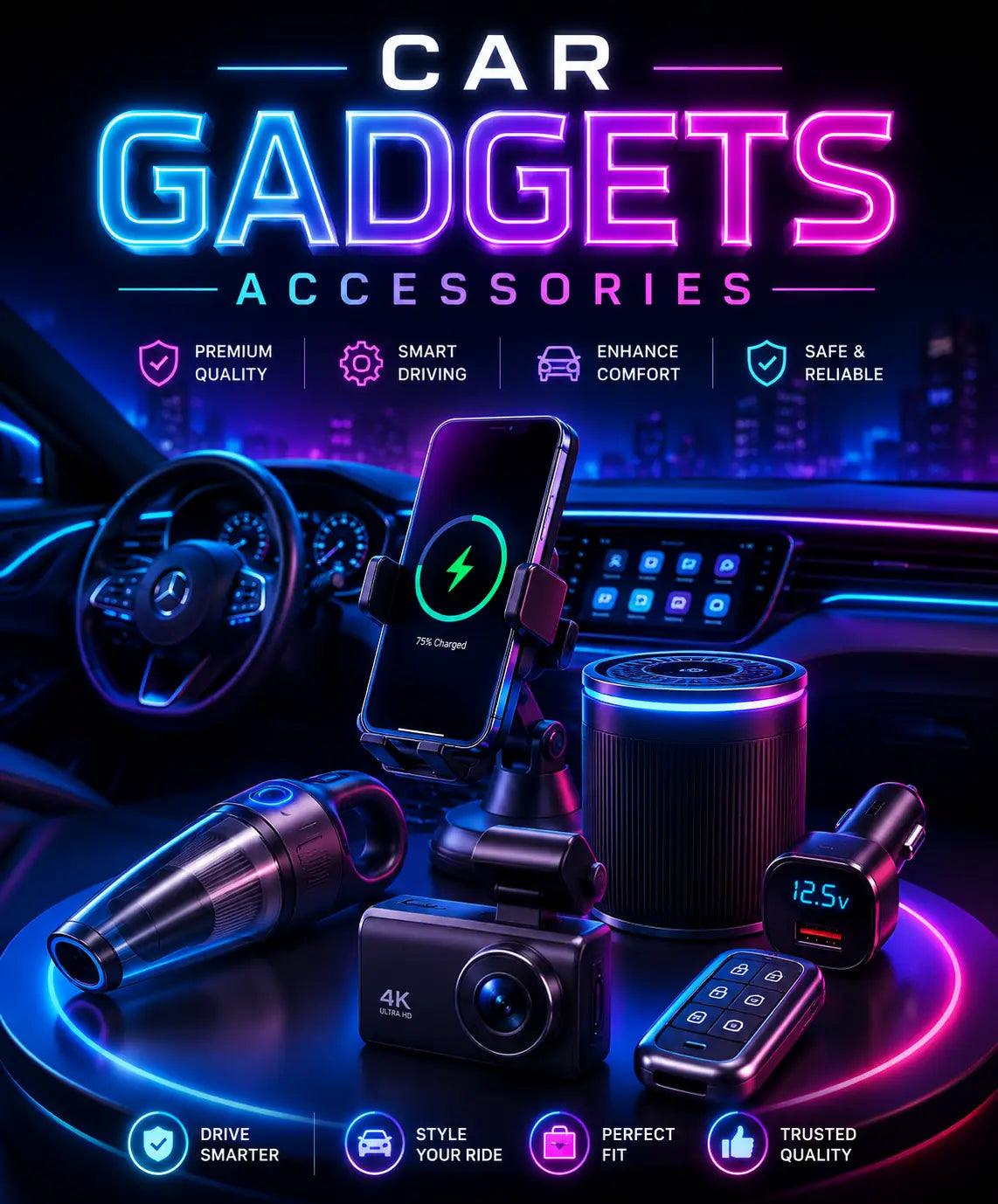 New Collection --> Car Gadget's